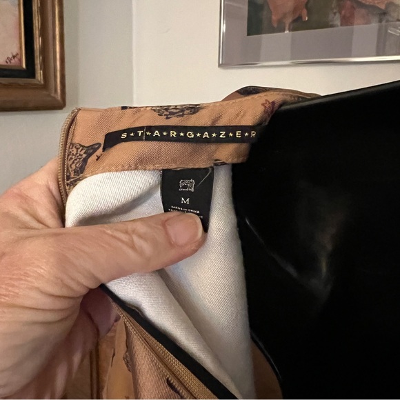 Scotch & Soda Brown Patterned Shirt with Ruffle Detail - Picture 13 of 13